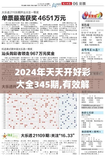 2024年天天开好彩大全345期,有效解答解释落实_精装款8.486