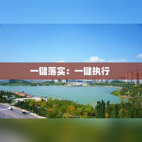 一键落实:一键执行