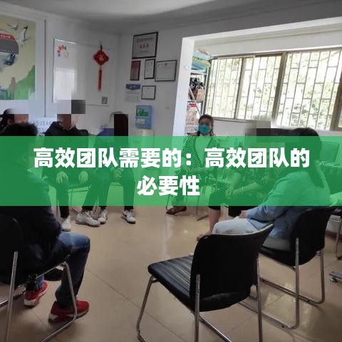 高效团队需要的：高效团队的必要性 