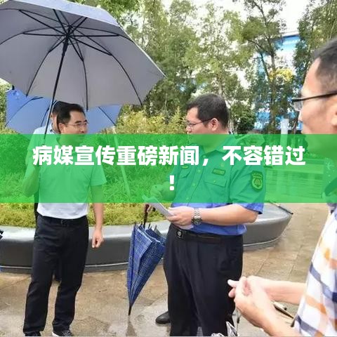 病媒宣传重磅新闻，不容错过！