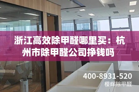 浙江高效除甲醛哪里买：杭州市除甲醛公司挣钱吗 