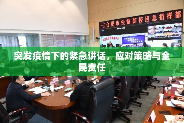 突发疫情下的紧急讲话，应对策略与全民责任