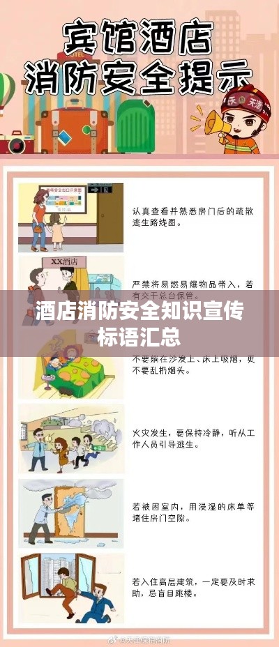 酒店消防安全知识宣传标语汇总
