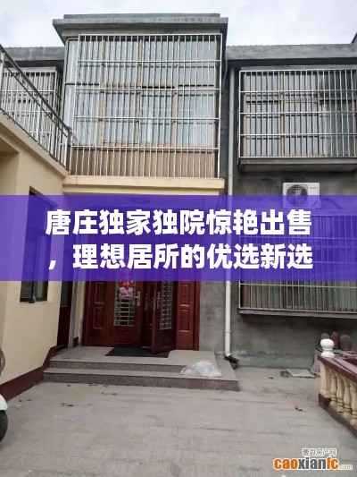 唐庄独家独院惊艳出售，理想居所的优选新选择