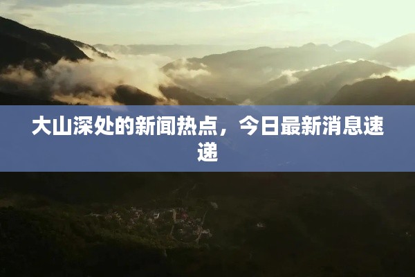大山深处的新闻热点，今日最新消息速递